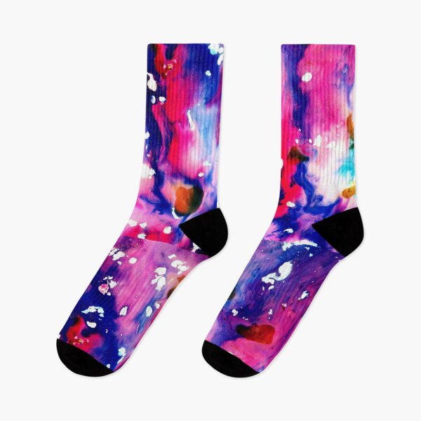 Item preview, Blue pink abstract universe shiny reflection designed and sold by artxphi.