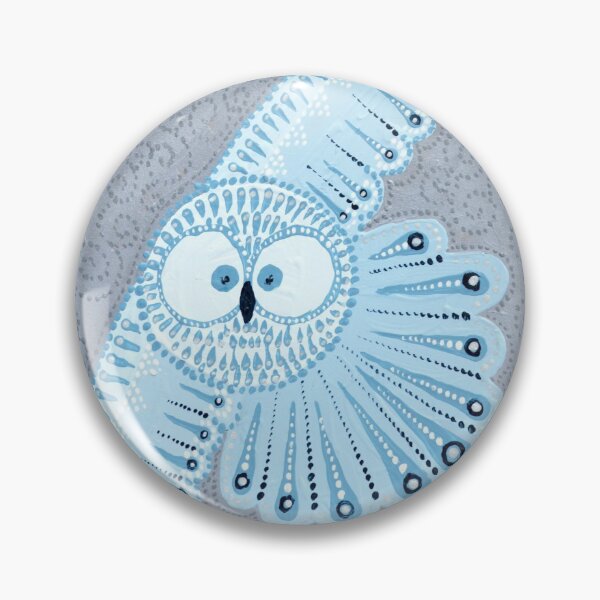 Item preview, Silver owl designed and sold by Paulina Dabrowska-Dorozynska.