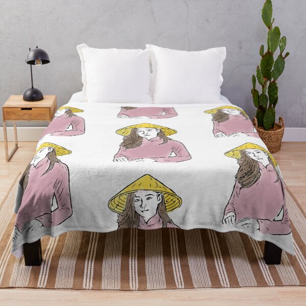 Item preview, Asian girl in rose elegant portrait designed and sold by Zwuck.