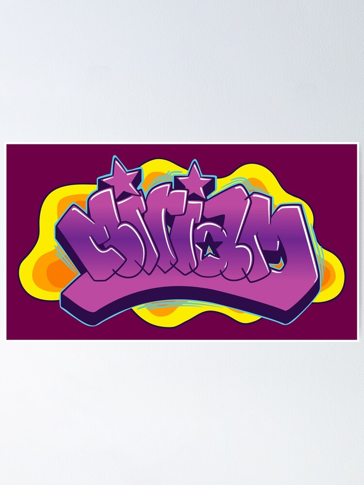 miriam-name-graffiti-poster-for-sale-by-namegraffiti-redbubble