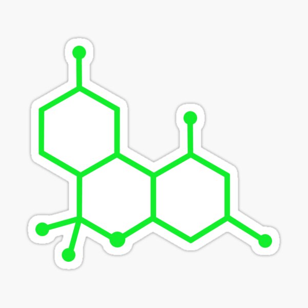 TGBJE THC Molecule Necklace CBD Molecule Necklace Pot Lovers Gift Cannabis Molecule Gift 420 Science Gift Chemistry Gift