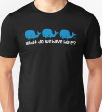 Whale Whale Whale (Light Text) Unisex T-Shirt