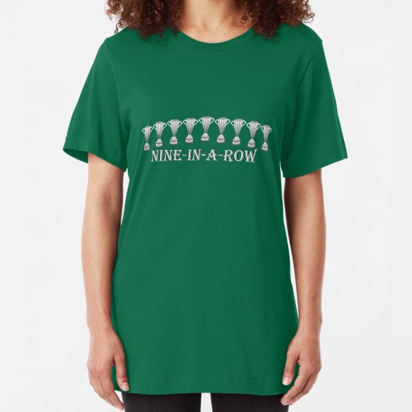 Celtic Nine In A Row Slim Fit T-Shirt