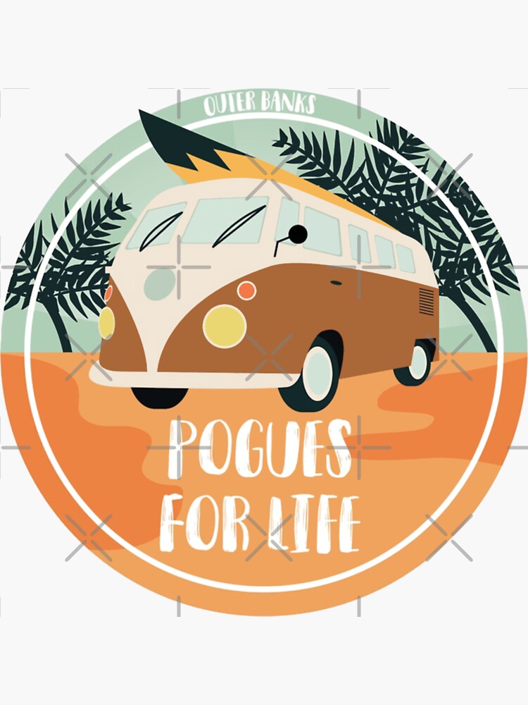 "OBX Pogue Life" Sticker by SourPatchCoop | Redbubble