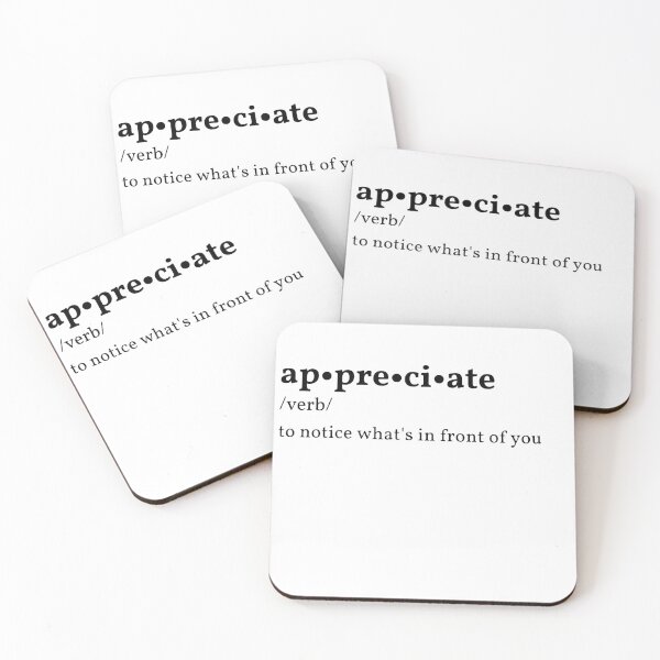 Item preview, Appreciate designed and sold by BettinaNemes.