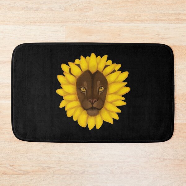 Item preview, sunflower lion  designed and sold by rainetherabbit.