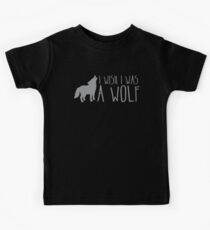 I wish I was a WOLF Kids Tee