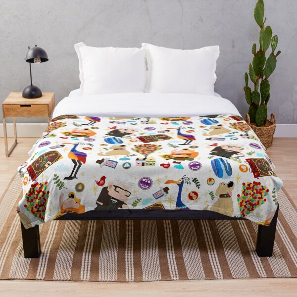 Adventure Is Out There! Throw Blanket