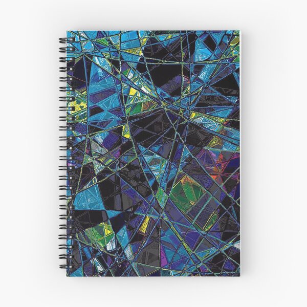 Item preview, Fragments- Royal Blue Abstract Mosaic  designed and sold by adel8ide.
