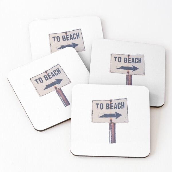 Item preview, to beach sign designed and sold by kates-stickers.