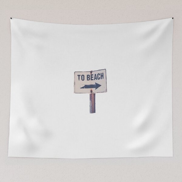 Item preview, to beach sign designed and sold by kates-stickers.