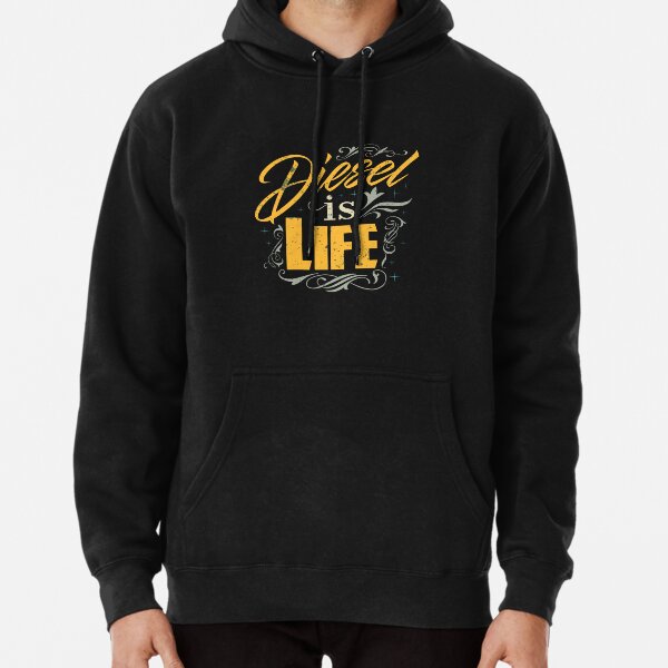 diesel life hoodie