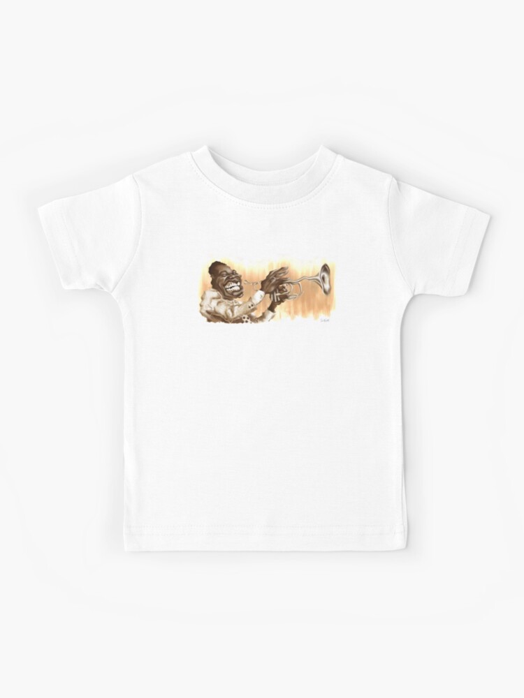 Louis Armstrong - Music Heroes Series Kids T-Shirt