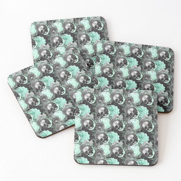 Item preview, Skullflower Pattern designed and sold by digitalvintage.