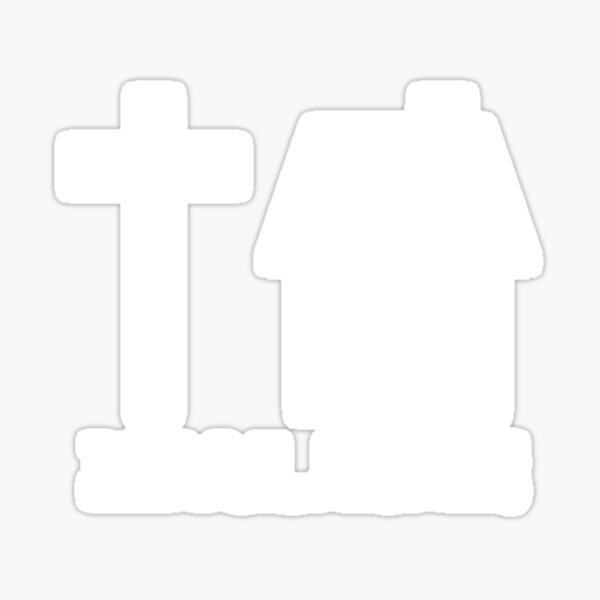Tyson House Logo White Sticker