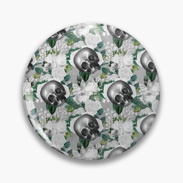 Item preview, Skullflower Pattern designed and sold by digitalvintage.