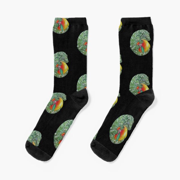 Giant Leachie Gecko Socks