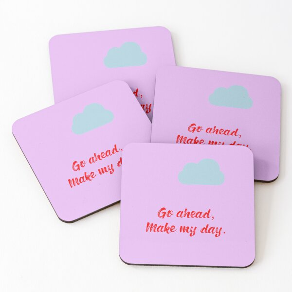 Item preview, Go ahead, make my day. quote from Sudden Impact, 1983 designed and sold by rashadat.