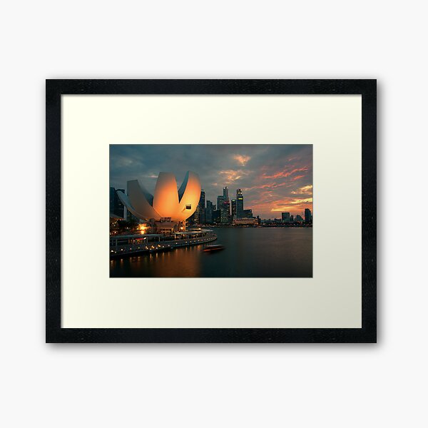 Red Sails In The Sunset Framed Art Print