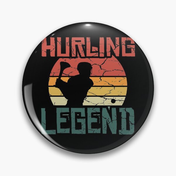 Item preview, Vintage Retro Distressed Hurling Legend t shirt designed and sold by Dan66.
