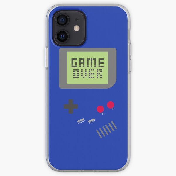 Game Over - Blue iPhone Soft Case