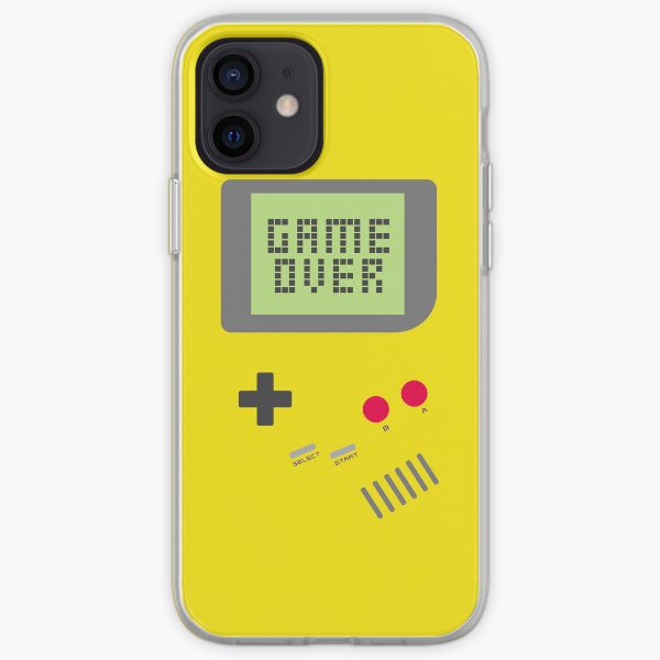 Game Over - Yellow iPhone Soft Case