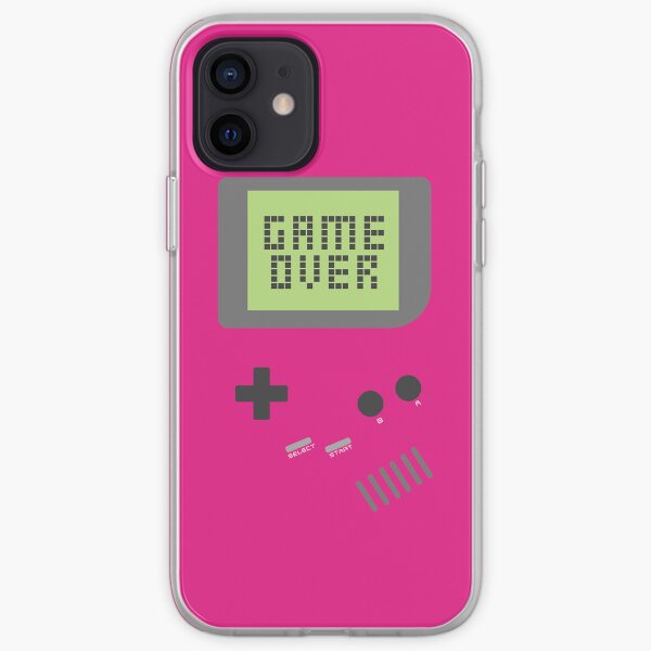 Game Over - Pink iPhone Soft Case