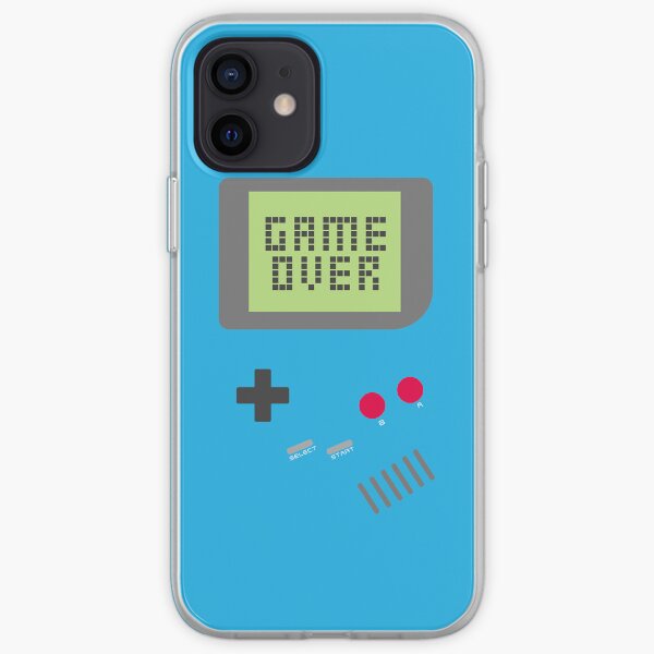Game Over - Teal iPhone Soft Case