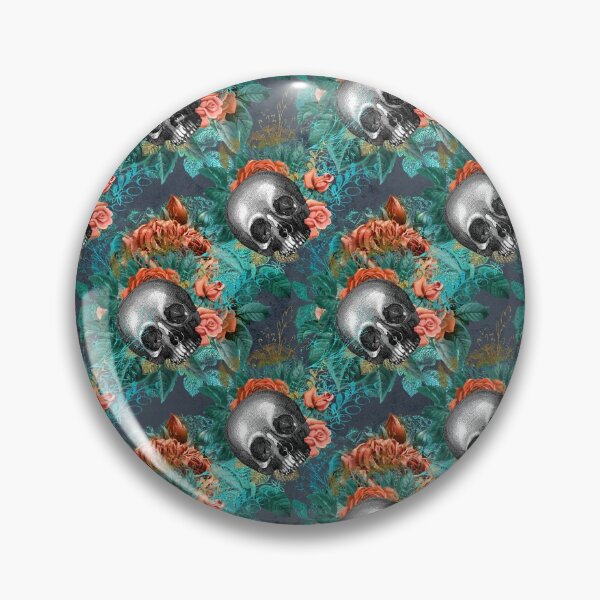 Item preview, Skullflower Pattern designed and sold by digitalvintage.