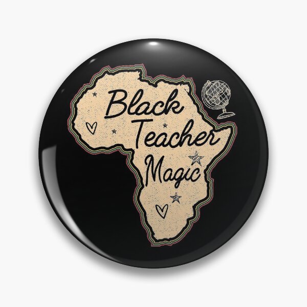 Artikelvorschau, Black Teacher Magic Geography Lehrer Black History Month Afroamerikaner Stolz entworfen und verkauft von alenaz.