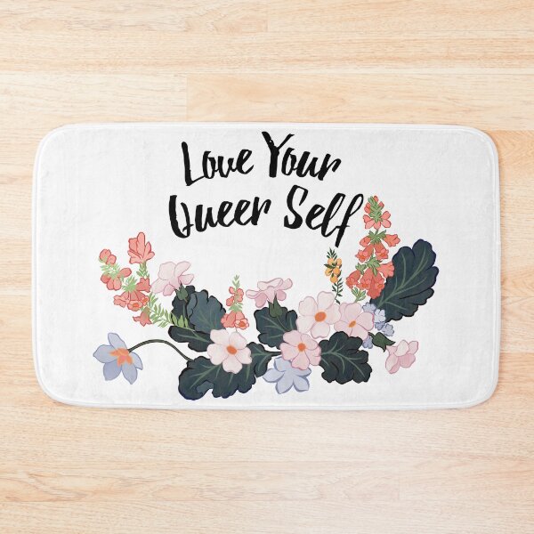 Item preview, Love Your Queer Self designed and sold by fabfeminist.