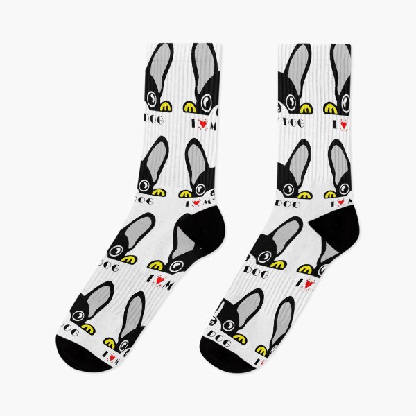 Item preview, I Love My Dog ,dog  funny designed and sold by sermskr.