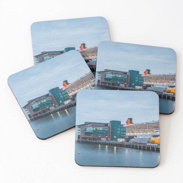 Item preview, Queen Mary 2 docked in Liverpool designed and sold by wellsie82.