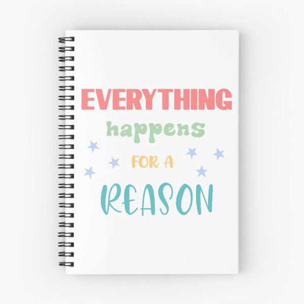 Item preview, Everything happens for a reason  designed and sold by adelaideb1.