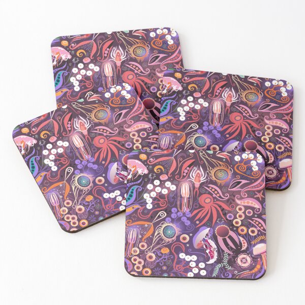 Item preview, Illuminated sea | purple designed and sold by camcreativedk.