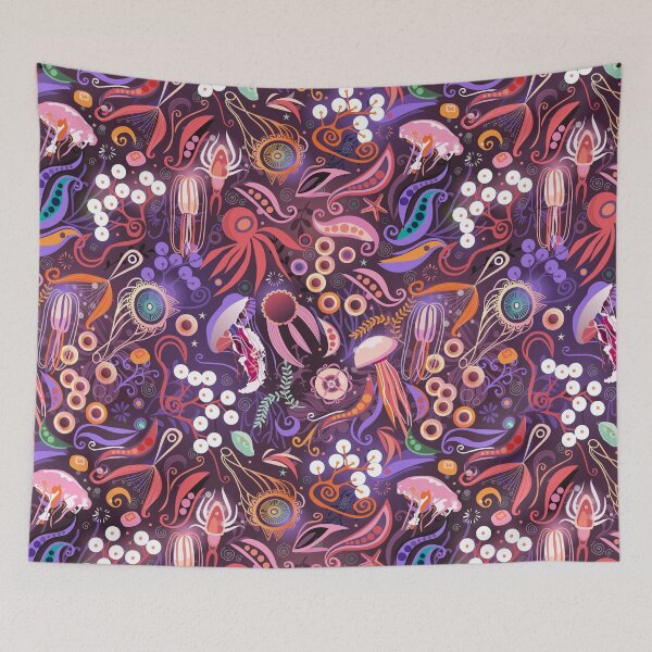 Item preview, Illuminated sea | purple designed and sold by camcreativedk.