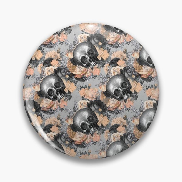 Item preview, Skullflower Pattern designed and sold by digitalvintage.