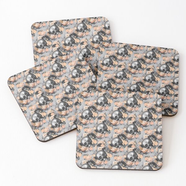 Item preview, Skullflower Pattern designed and sold by digitalvintage.