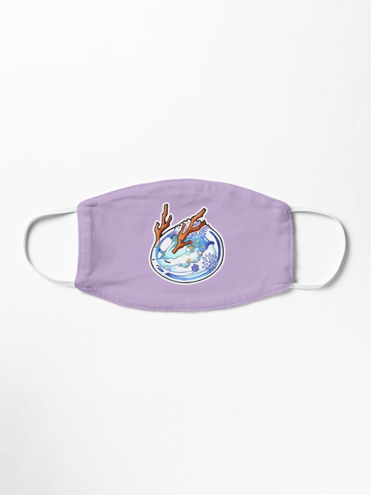 Alternate view of Winter Bunny Mask