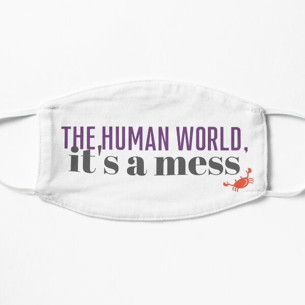 The Human World Flat Mask