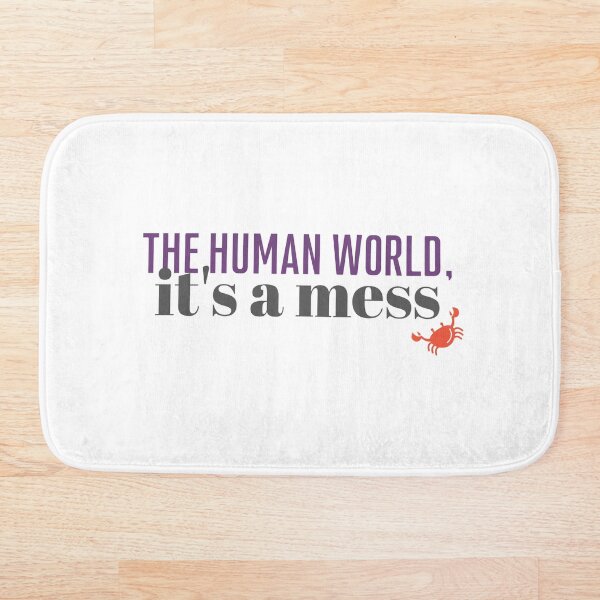 The Human World Bath Mat