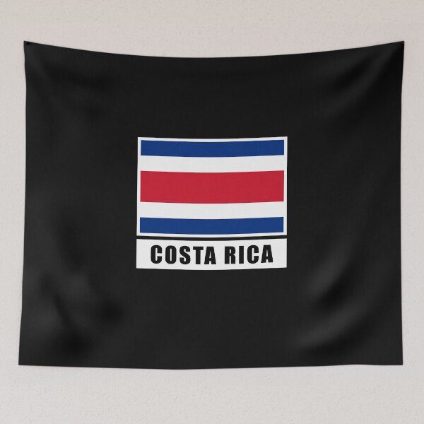 Item preview, Costa Rica flag flag designed and sold by GeogDesigns.