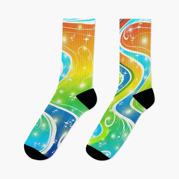 Item preview, Swirls Festive Bright Abstact Colors designed and sold by BluedarkArt.