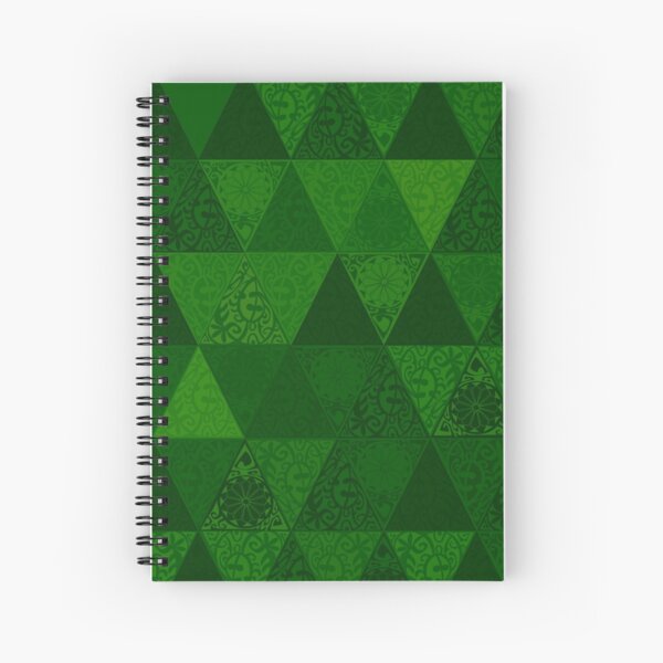 Hohoa - Ninamu Green Spiral Notebook
