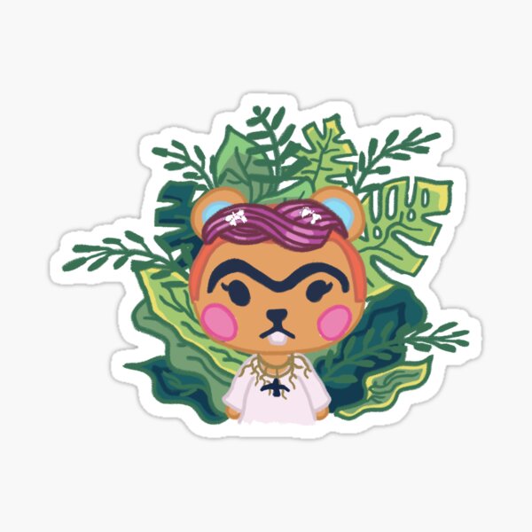 Vista previa del artículo con la obra «Frida Kahlo color avellana», diseñado y vendido por RileySessions.