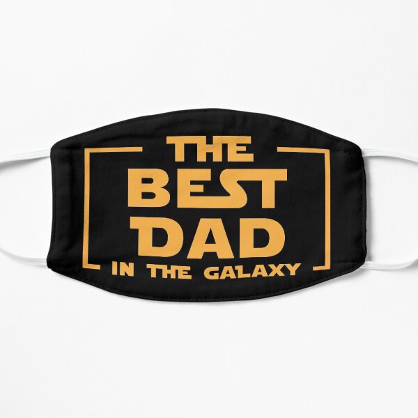 THE BEST DAD IN THE GALAXY - Unisex Shirt - Flat Mask