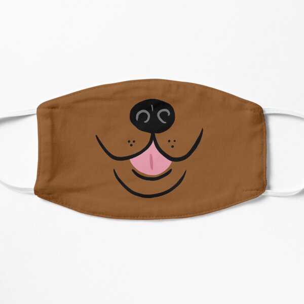 Dog mouth serie 2 Flat Mask