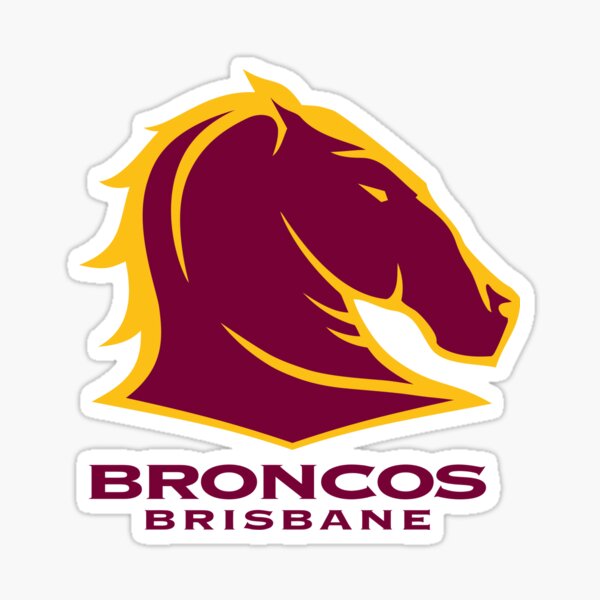 Brisbane Broncos Stickers Redbubble