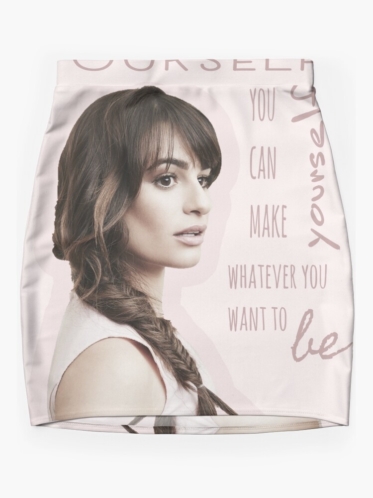 Believe In Yourself - Lea Michele (tall) Mini Skirt for Sale by