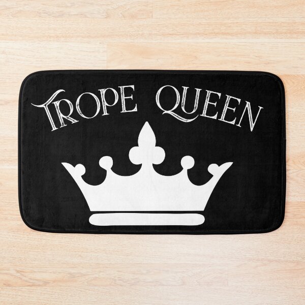 Item preview, Trope Queen - White Ink designed and sold by BlackCoffeeCake.